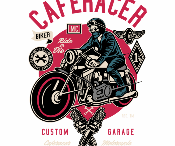 Cafe Racer - Custom Motorcycle Art