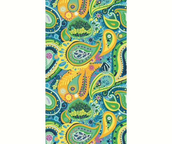 Paisley Party - Vibrant Burst