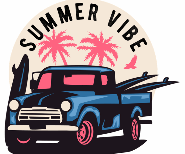 Summer Vibe - Surf Truck