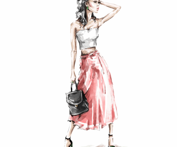 Stylish Pose - Feminine Fashion