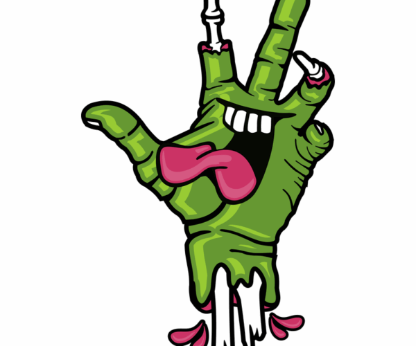 Zombie Hand - Cartoon Gesture