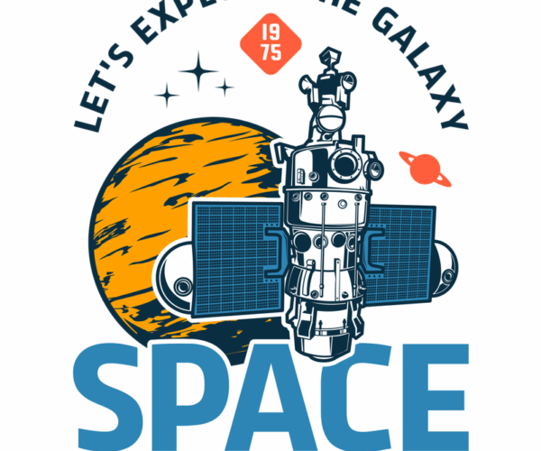 Galactic Explorer - Vintage Space Artwork