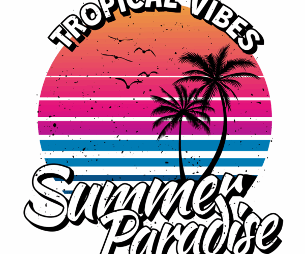 Tropical Vibes - Sunset Paradise