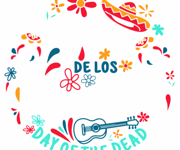 Día de Muertos - Circular Composition