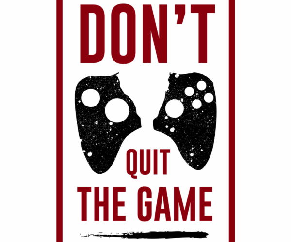 Game On - Controller Silhouette