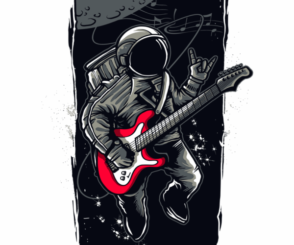 Cosmic Rocker - Space Guitarist