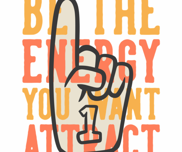 Foam Finger - Positive Energy