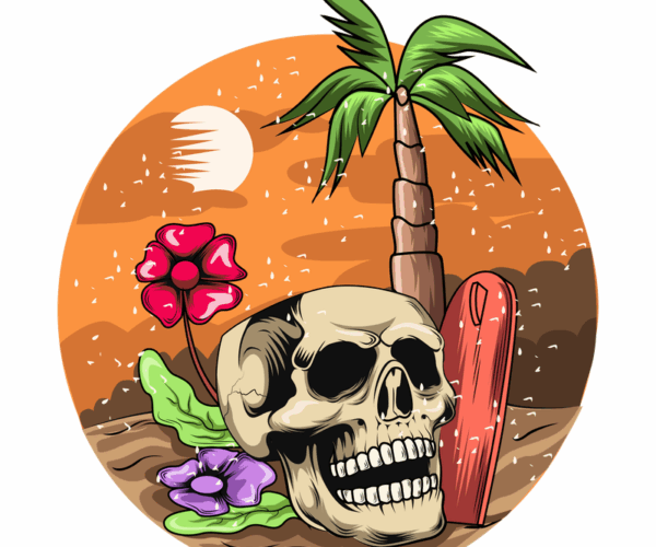 Beach Skull - Tropical Decay