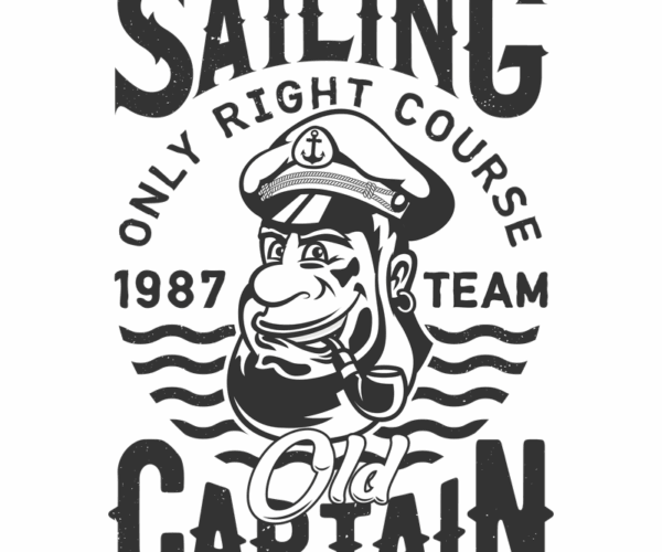 Salty Sailor - Vintage Nautical Tee