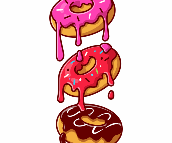Dripping Donuts - Sweet Treat Stack