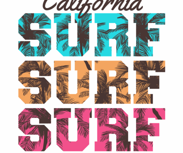 California Surf - Palm Tree Edition