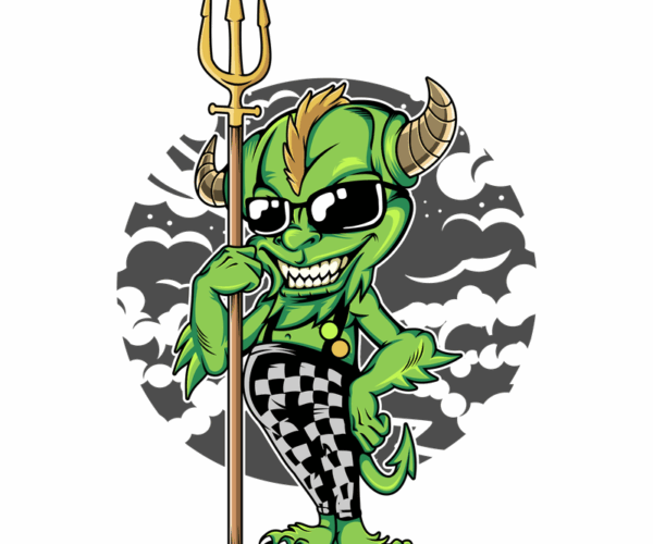 Devil Dude - Checkered Swag