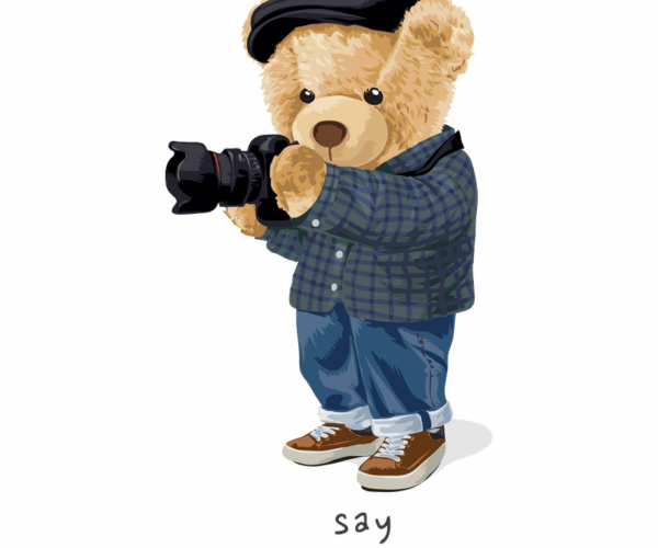 Teddy Photographer - Say Cheese