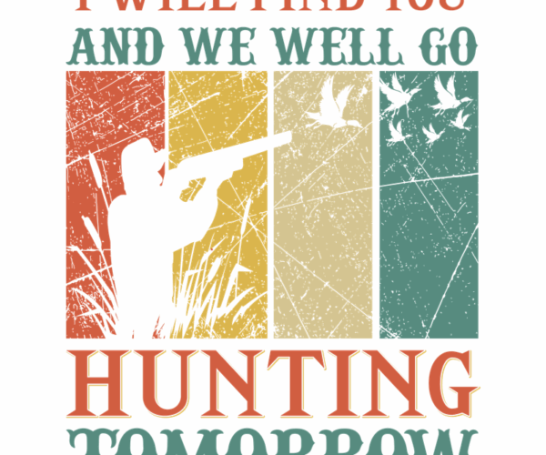 Duck Hunting - Sunset Silhouette