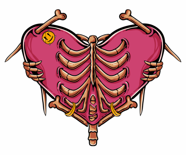Skeletal Heart - Anatomical Love