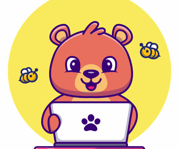 Coding Bear - Busy Bee Edition