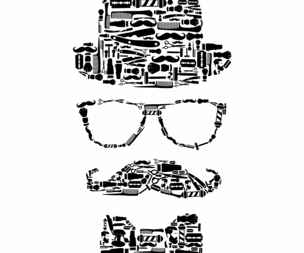Barber Iconography - Facial Hair Accessories