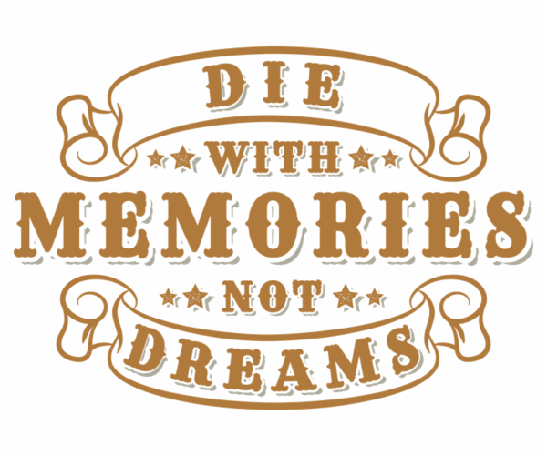 Memory Motivation - Vintage Typography Design