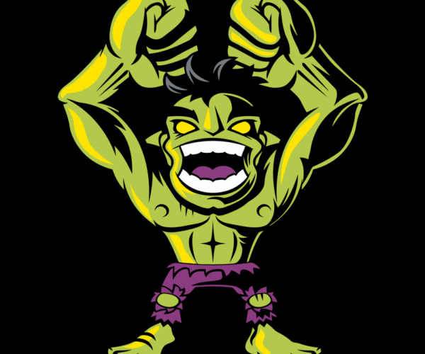 Hulk Rage - Cartoon Interpretation
