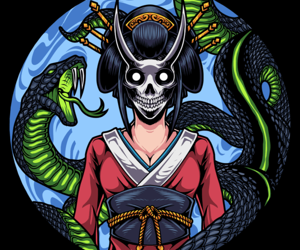 Skull Geisha - Serpent's Kiss