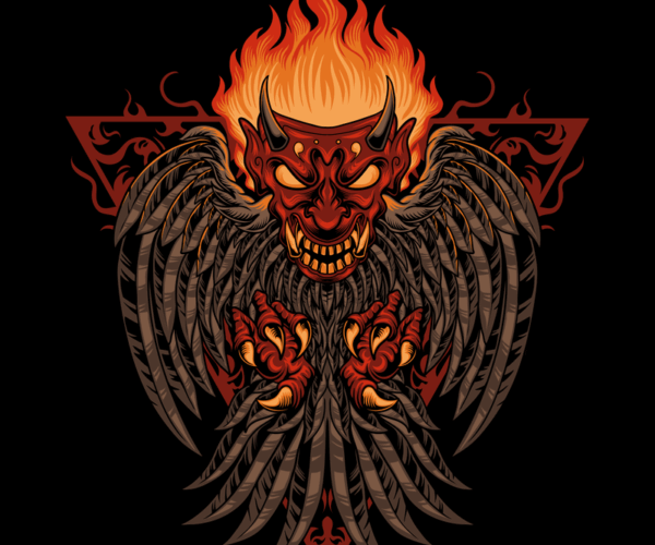 Fiery Devil - Winged Temptation