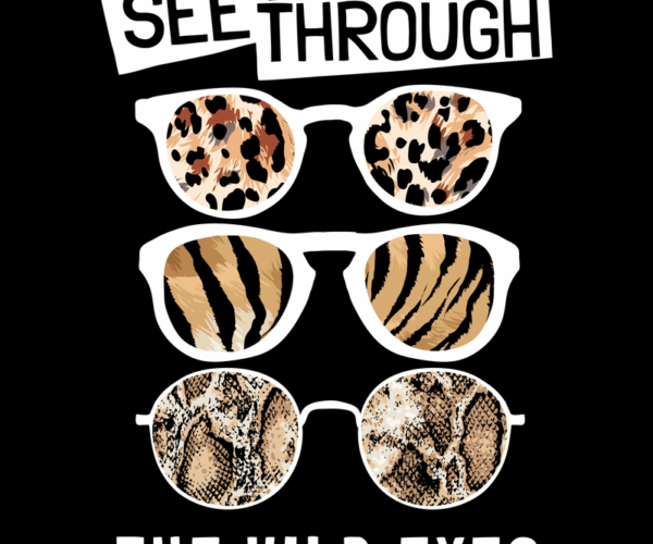 Wild Eyes - Animal Print Sunglasses