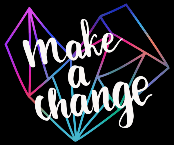 Geometric Heart - Motivational Typography