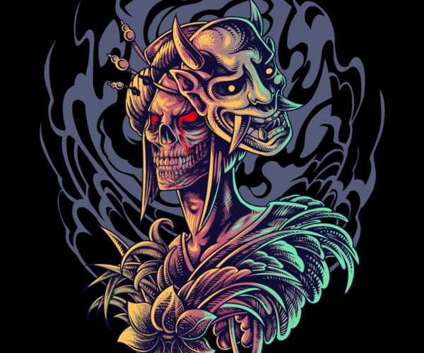 Hannya Geisha - Skull Demise