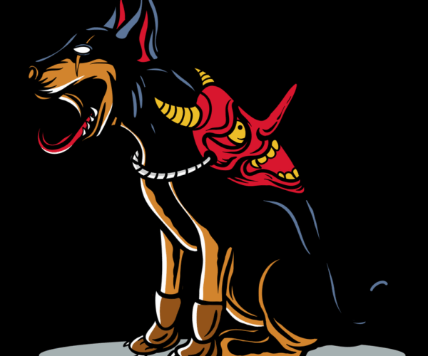 Doberman Oni - Fierce Protector