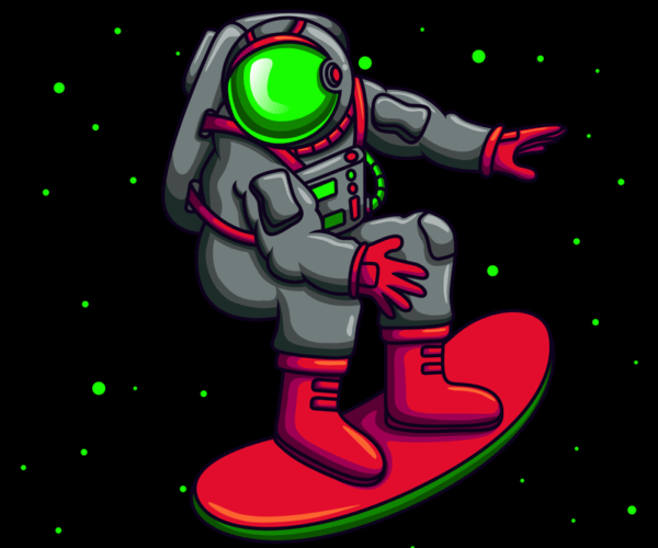 Space Surfer - Cosmic Cyclops