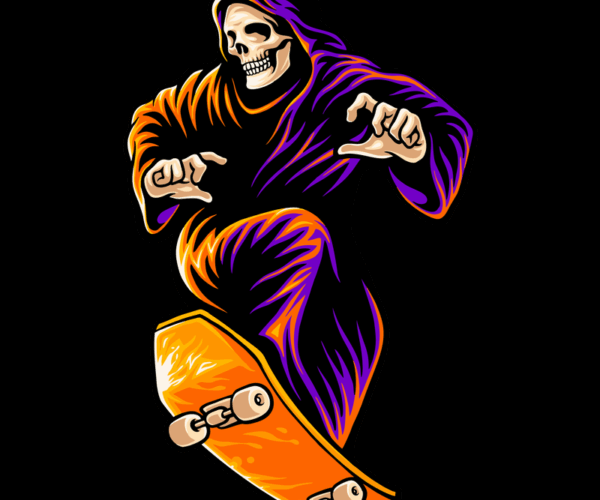 Skater Grim - Deathly Shred
