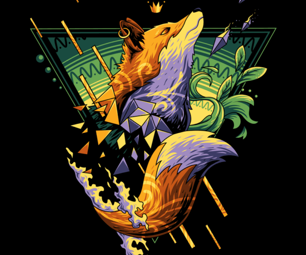 Astral Fox - Geometric Majesty