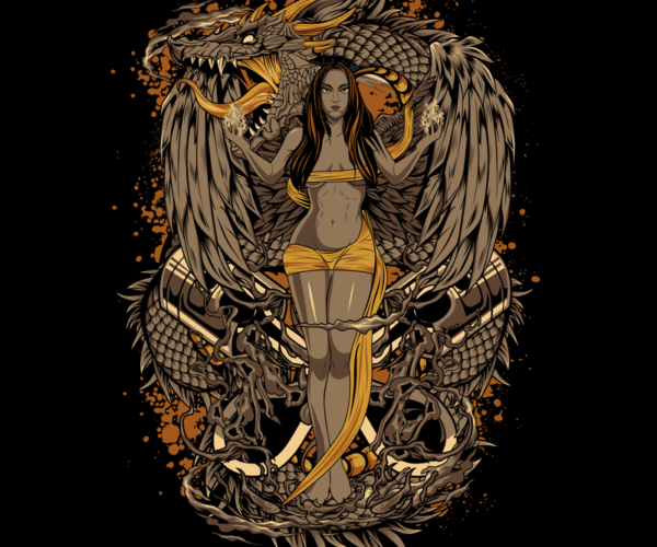 Dragon Goddess - Elemental Guardian