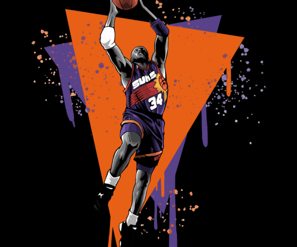 Suns Icon - Slam Dunk Art
