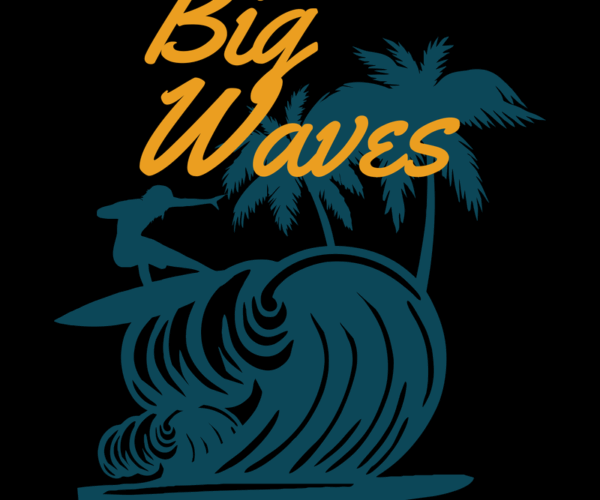 Surfer Paradise - Tropical Wave Design