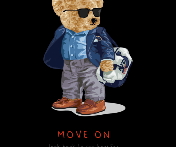 Dapper Bear - Collegiate Style