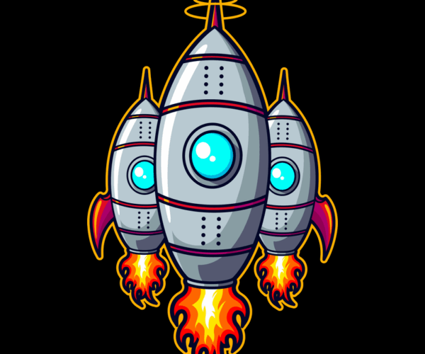 Retro Rockets - Cosmic Launch