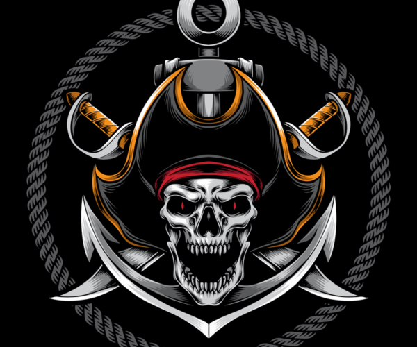 Pirate Skull - Nautical Triumph