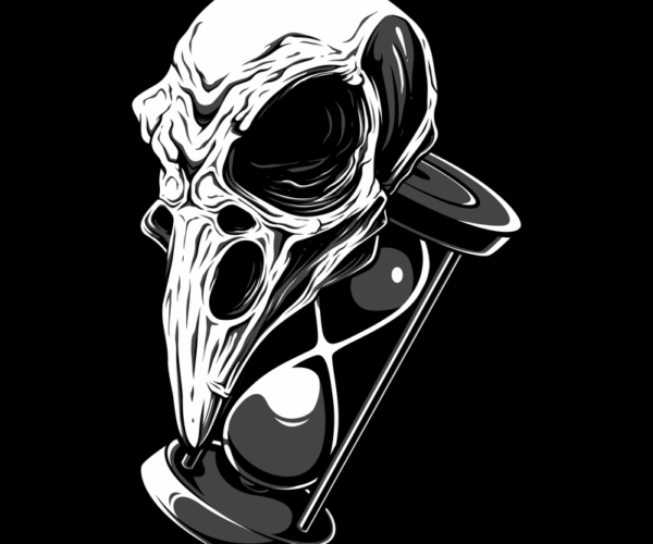 Raven Skull - Timekeeper Demise