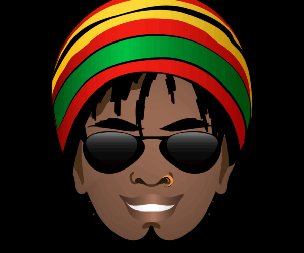 Rastafarian Man - Reggae Vibes