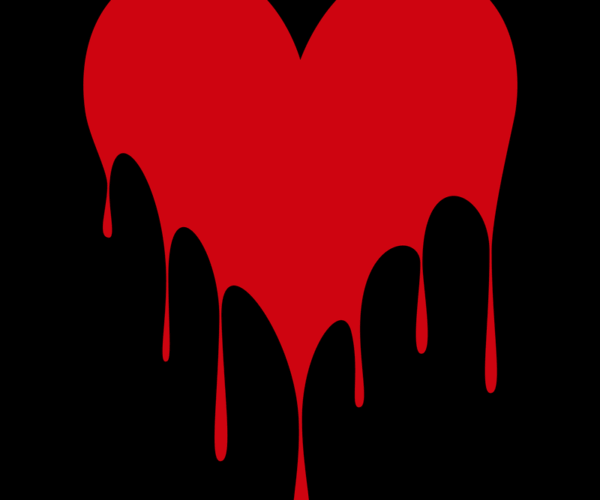 Dripping Heart - Bleeding Love