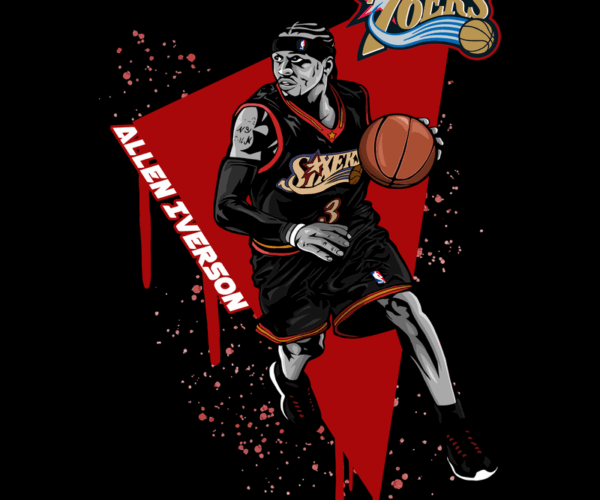 Allen Iverson - Vector Art Tribute