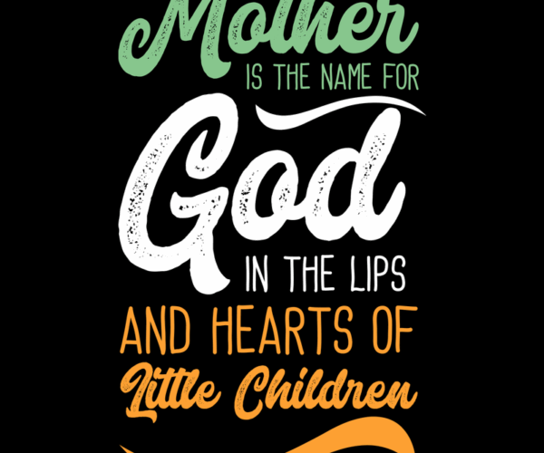 Mother's Love - Gratitude Typography