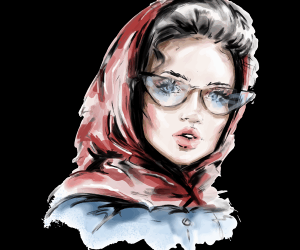 Retro Glam - Headscarf Chic