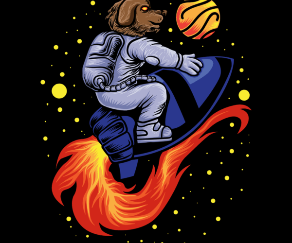 Space Dog - Rocket Ride
