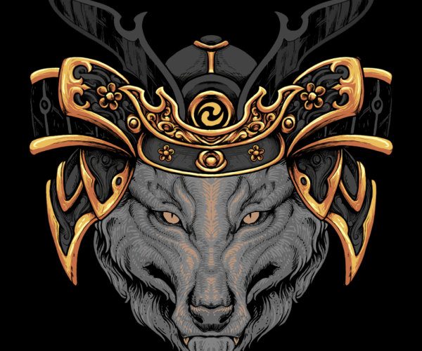 Samurai Wolf - Honor and Strength
