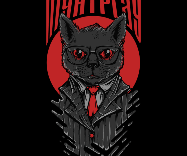 Nightplay Cat - Mobster Feline