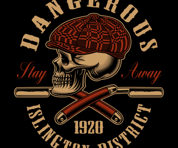 Islington Skull - Vintage Barber Edition