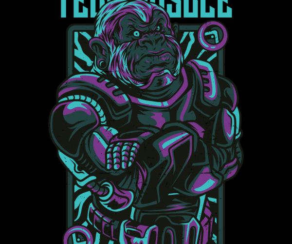 Tech Muscle - Cyber Ape