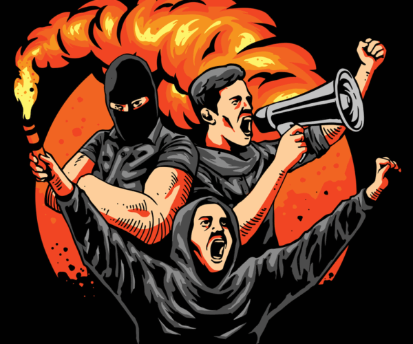 Protesters - Fiery Uprising